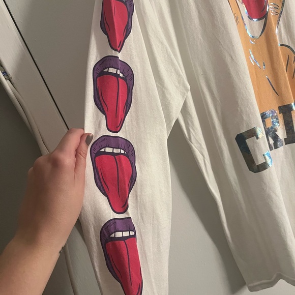 *Rare* Official Cardi-B Long Sleeved Tongue Tour Medium - Picture 4 of 5